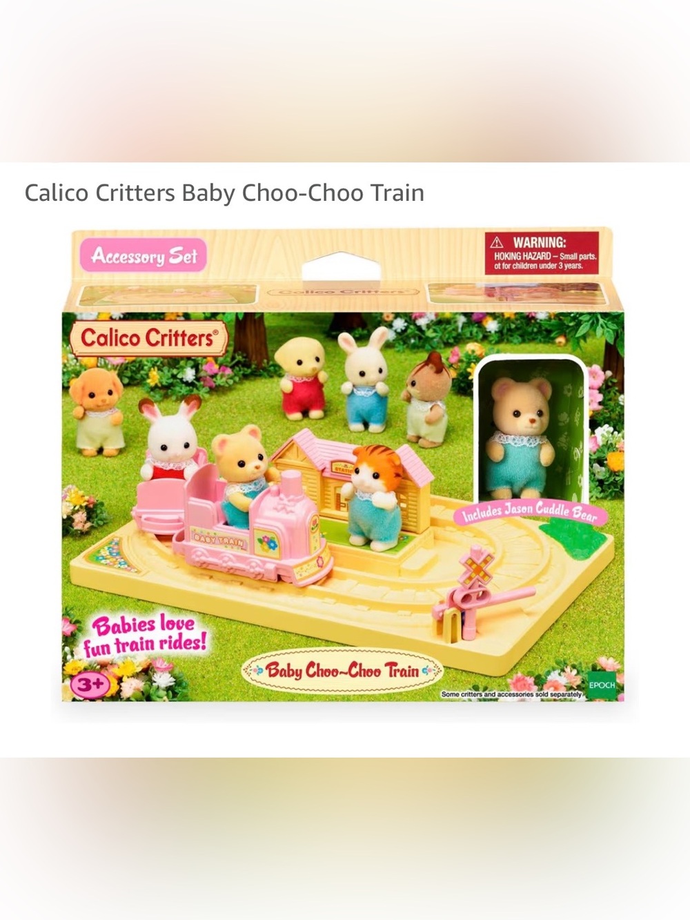 Calico Critters Baby Choo-Choo Train - Picture 2 of 3